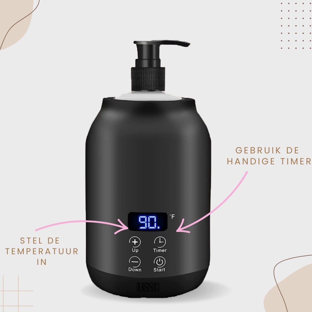 Gebruikstips massageolieverwarmer