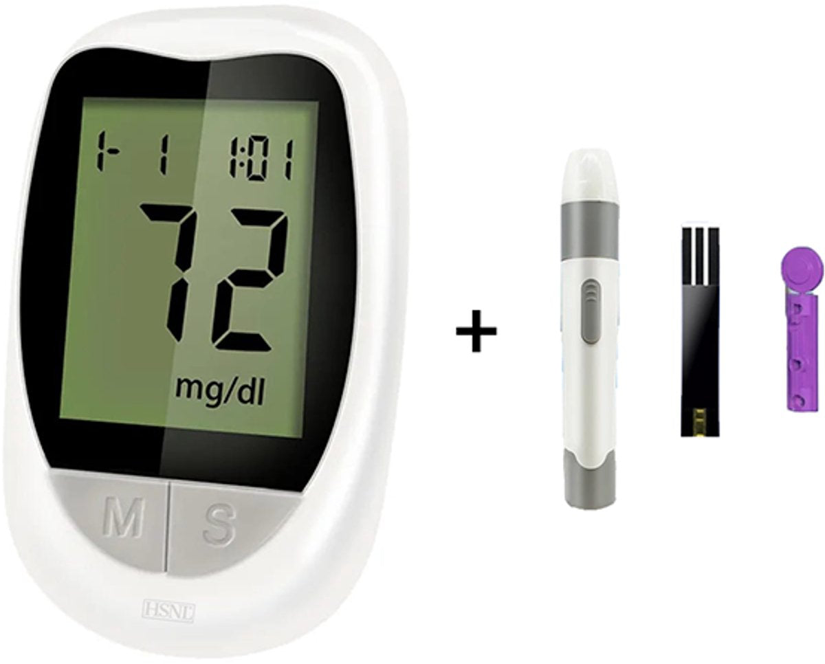 Glucosmeter inclusief toebehoren
