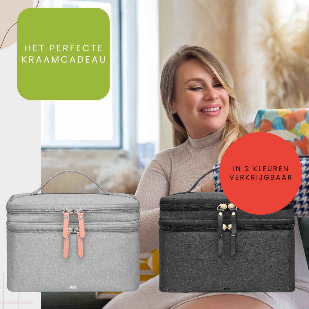 Kolftas in twee kleuren