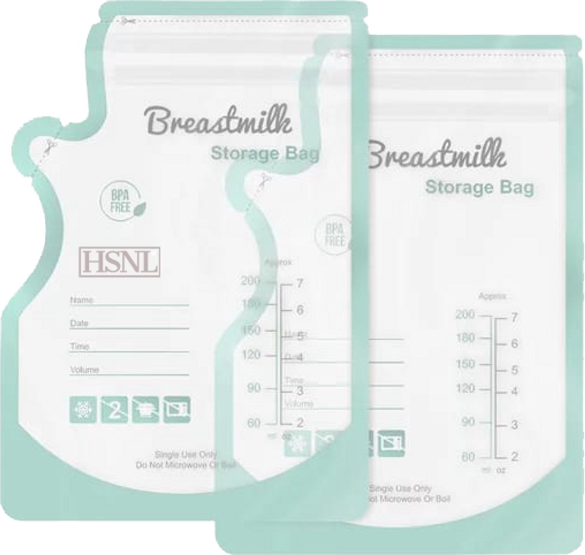 Moedermelkbewaarzakjes