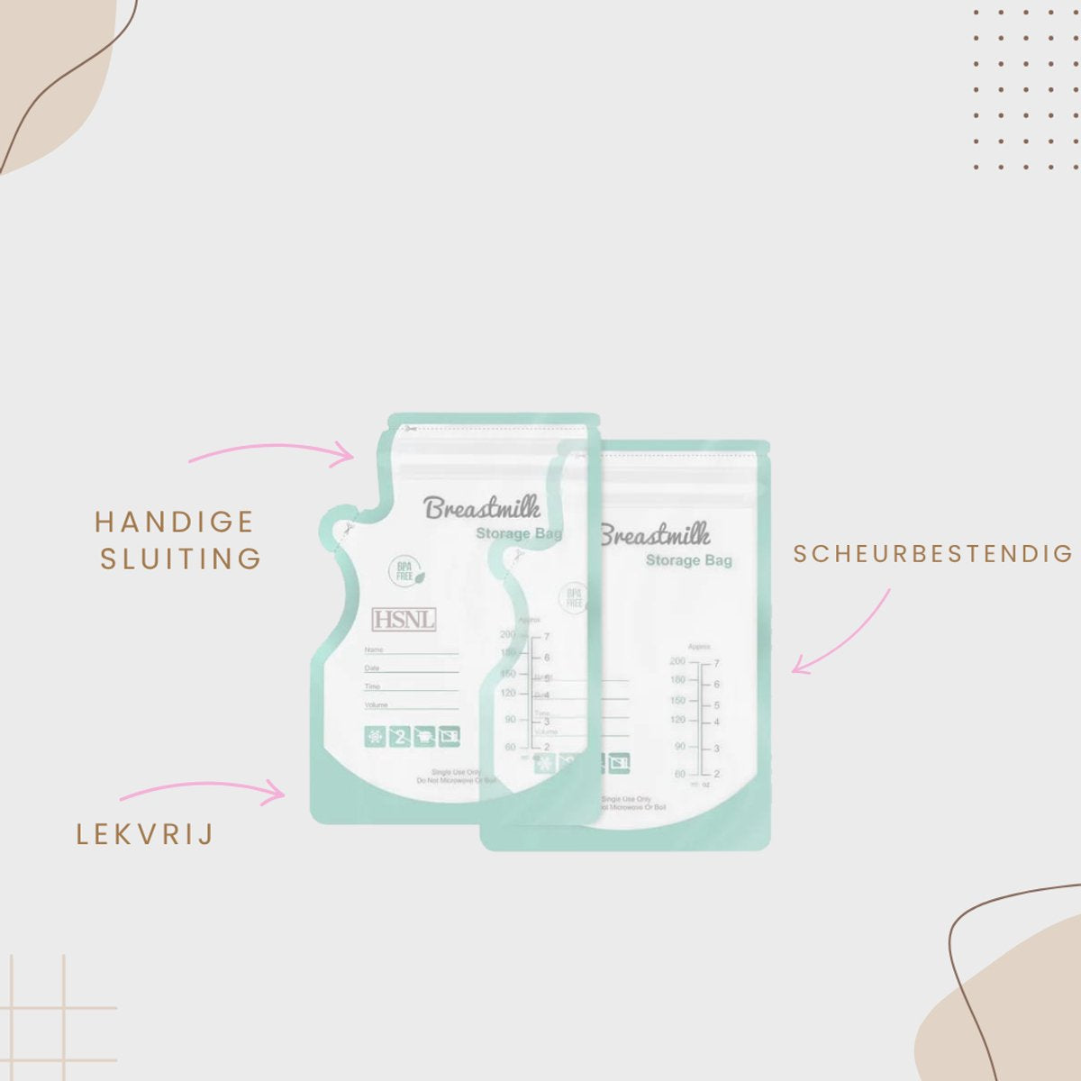 Ontdek de voordelen van melkzakjes