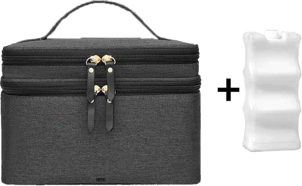 Zwarte kolftas met koelelement