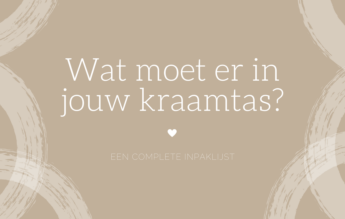 Checklist: Wat moet er in je ziekenhuis- of kraamtas? (Complete inpaklijst)