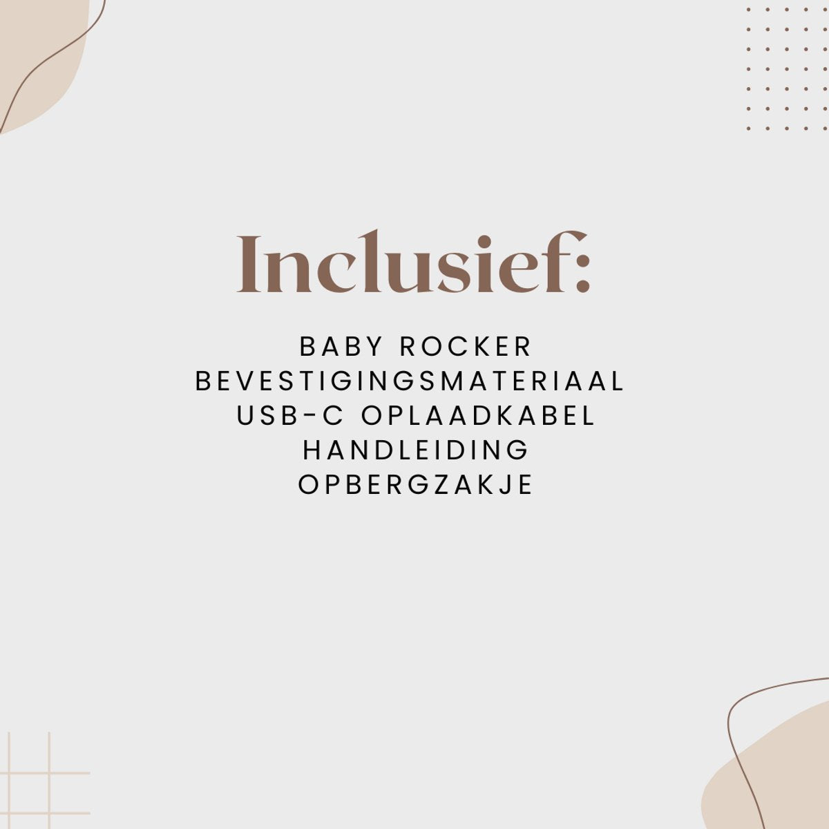 Babyrocker inhoud