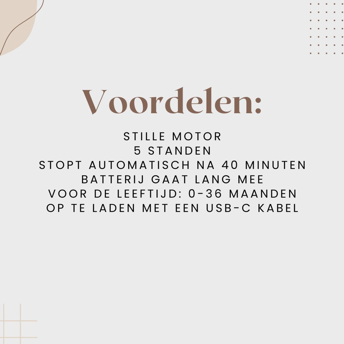 Babyrocker voordelen 2