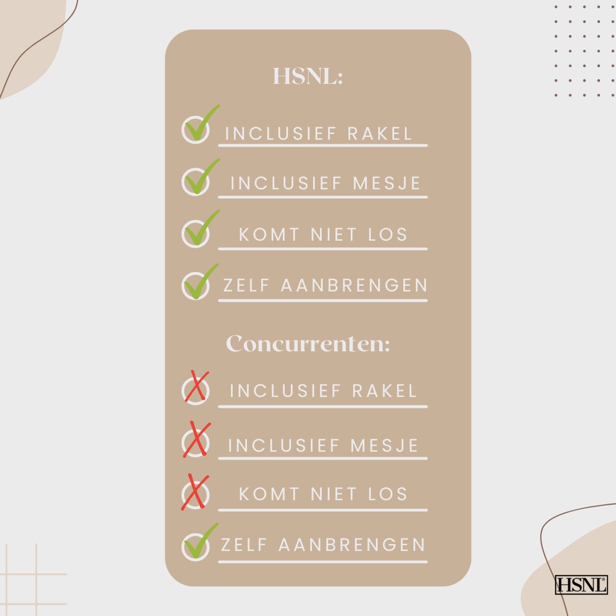 Voordelen HSNL Raamfolie